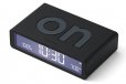 Lexon Flip Classic Reversible Alarm Clock - Black Lexon Flip Classic Reversible Alarm Clock - Black