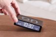Lexon Flip Classic Reversible Alarm Clock - Black Lexon Flip Classic Reversible Alarm Clock - Black
