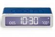 Lexon Flip Classic Reversible Alarm Clock PANTONE - Classic Blue