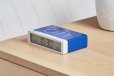 Lexon Flip Classic Reversible Alarm Clock PANTONE - Classic Blue