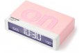 Lexon Flip Classic Reversible Alarm Clock PANTONE - Rose Pink