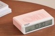 Lexon Flip Classic Reversible Alarm Clock PANTONE - Rose Pink