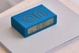 Lexon Flip Mini Reversible Alarm Clock - Blue