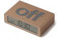 Lexon Flip Mini Reversible Alarm Clock - Gold