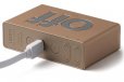 Lexon Flip Mini Reversible Alarm Clock - Gold