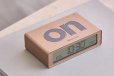 Lexon Flip Mini Reversible Alarm Clock - Gold