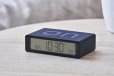 Lexon Flip Mini Reversible Alarm Clock - Black