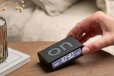 Lexon Flip Mini Reversible Alarm Clock - Black