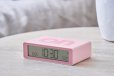 Lexon Flip Mini Reversible Alarm Clock - Pink