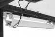 ErgoDesk Automatic Standing Desk 1500mm (White) + Cable Management