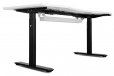 ErgoDesk Automatic Standing Desk 1800mm (White) + Cable Management