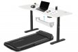 V-Fold Treadmill w/ ErgoDesk Auto White Standing Desk 1800mm