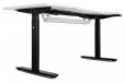 V-Fold Treadmill w/ ErgoDesk Auto White Standing Desk 1800mm