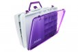 Littlebits Tackle Box Purple & White Two Layers LB-660-0013-0000A