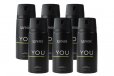 Lynx 100g Body Spray You For Him Mens Deodorant (6 Pack)