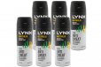 6 x Lynx Antiperspirant Australia 72h Anti Sweat