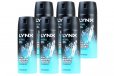 Lynx 100g Body Spray Ice Chill Iced Mint & Lemon 6 Pack