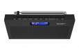 Majority Histon Compact DAB & FM Radio - Black