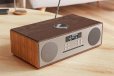 Majority Oakington Bluetooth DAB Radio CD Player Walnut