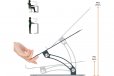 mbeat Stage S6 Adjustable Elevated Laptop and MacBook Stand