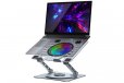 mbeat Stage S8 Rotating Laptop Stand with RGB Cooling Fan and USB Port