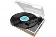 mBeat Wooden Style USB Turntable Vinyl Recorder w/ Speakers