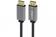 mBeat Tough Link 1.8m Display Port Cable v1.4 - Space Grey