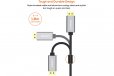 mBeat Tough Link 1.8m Display Port Cable v1.4 - Space Grey