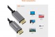 mBeat Tough Link 1.8m Display Port Cable v1.4 - Space Grey