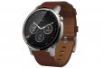 Motorola Moto 360 2nd Gen Smart Watch 46mm Men Cognac Leather