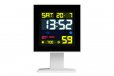 Newgate Monolith Lcd Alarm Clock White Newgate Monolith Lcd Alarm Clock White