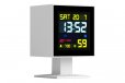 Newgate Monolith Lcd Alarm Clock White Newgate Monolith Lcd Alarm Clock White
