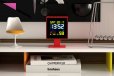 Newgate Monolith Lcd Alarm Clock Fire Engine Red Newgate Monolith Lcd Alarm Clock Fire Engine Red