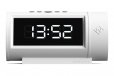 Newgate Pil Led Alarm Clock White Newgate Pil Led Alarm Clock White