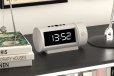 Newgate Pil Led Alarm Clock White Newgate Pil Led Alarm Clock White