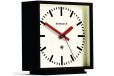 Newgate Amp Mantel Clock Black With Red Hands