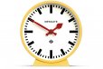 Newgate Railway Mantel Clock Cheeky Yellow