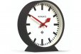 Newgate Railway Mantel Clock Cave Black