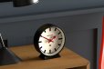 Newgate Railway Mantel Clock Cave Black