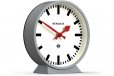 Newgate Railway Mantel Clock Posh Grey