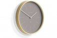 Newgate Mr Clarke Clock Pale Wood Clay Grey Dial