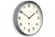 Newgate Number Three Echo Clock Silicone Grey