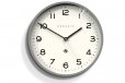 Newgate Number Three Echo Clock Silicone Grey