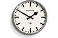 Newgate Railway Clock Grey
