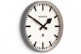 Newgate Railway Clock Grey