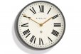 Newgate Mr Butler Wall Clock Moonstone Grey