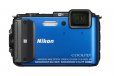 Nikon AW130 COOLPIX Digital Waterproof Camera (Blue)