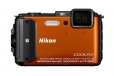 Nikon AW130 COOLPIX Digital Waterproof Camera (Orange)