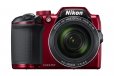 Nikon B500 COOLPIX Digital Compact Camera 16MP 40x Zoom (Red)