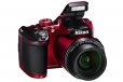 Nikon B500 COOLPIX Digital Compact Camera 16MP 40x Zoom (Red)